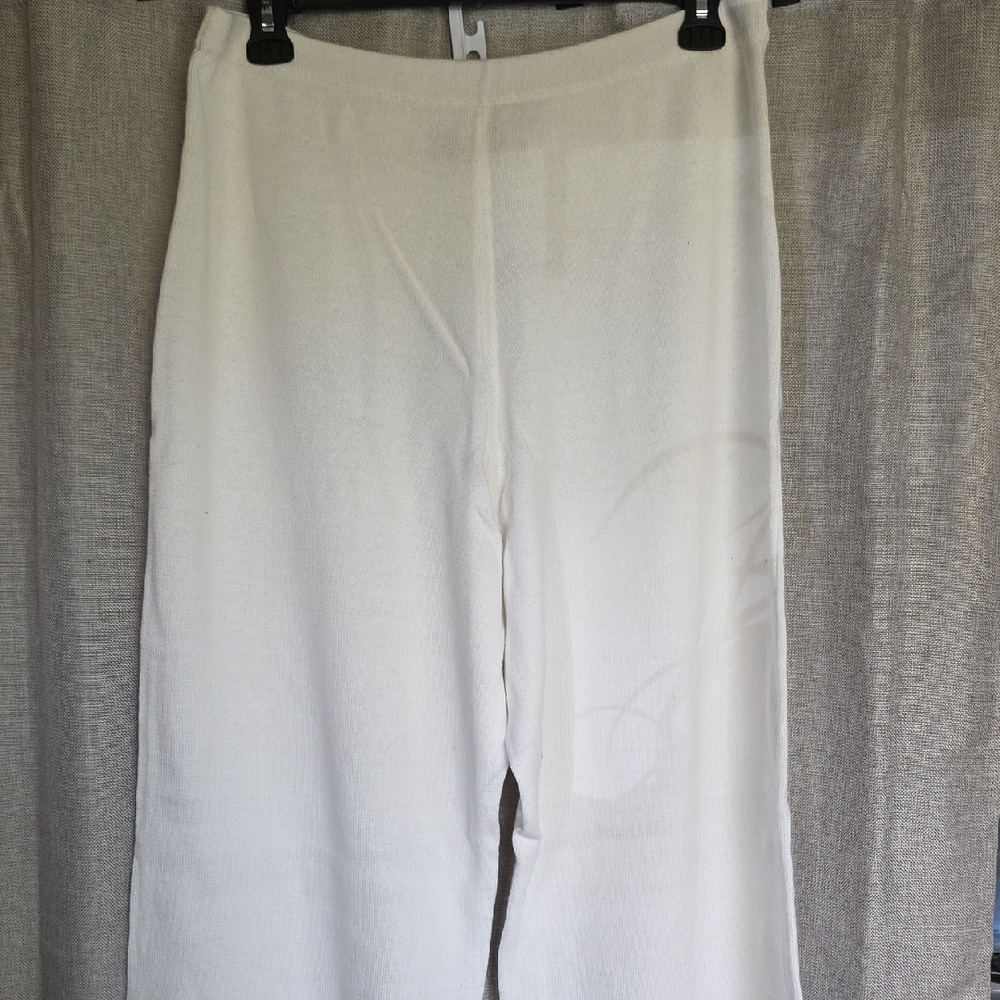 Storybook Knits Cream Sweater Pants Women's Sz 1X T252025242